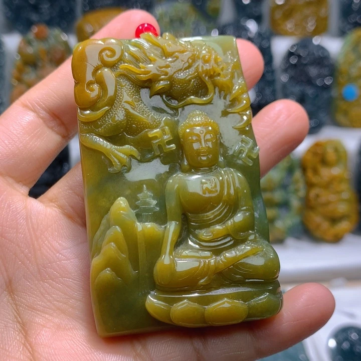 翡翠未镶嵌吊坠(不含链)奕*