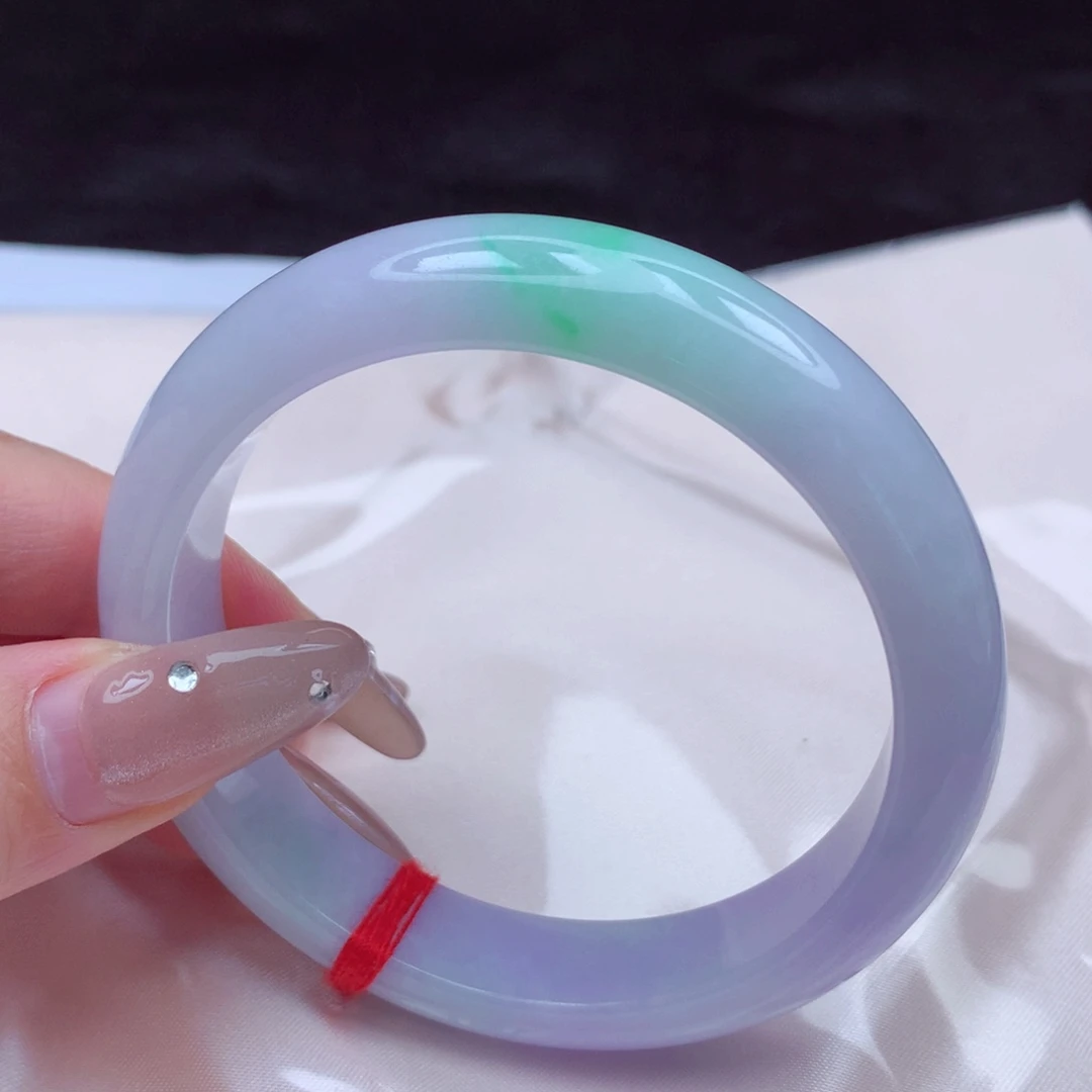 翡翠未镶嵌手镯手镯57