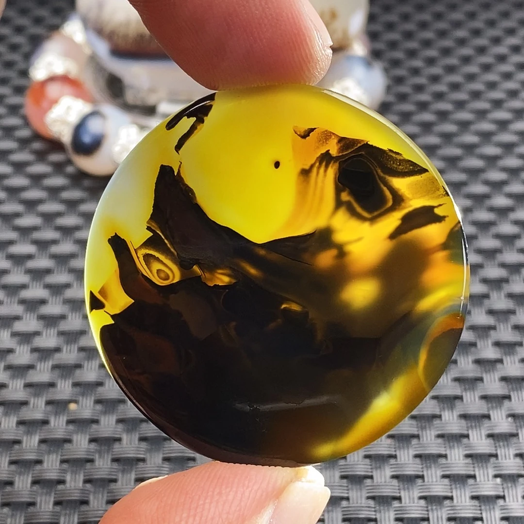 玛瑙/玉髓未镶嵌吊坠(不含链)510