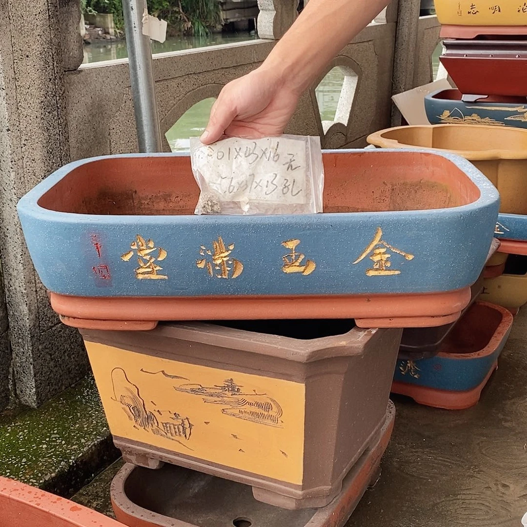 紫砂花盆紫砂花盆无孔