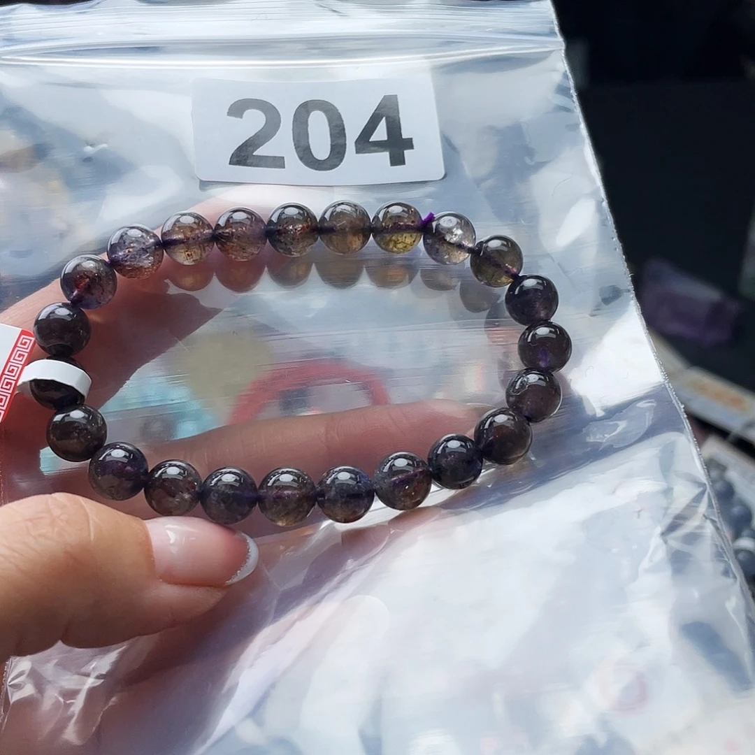 手串204。 堇青石未镶嵌