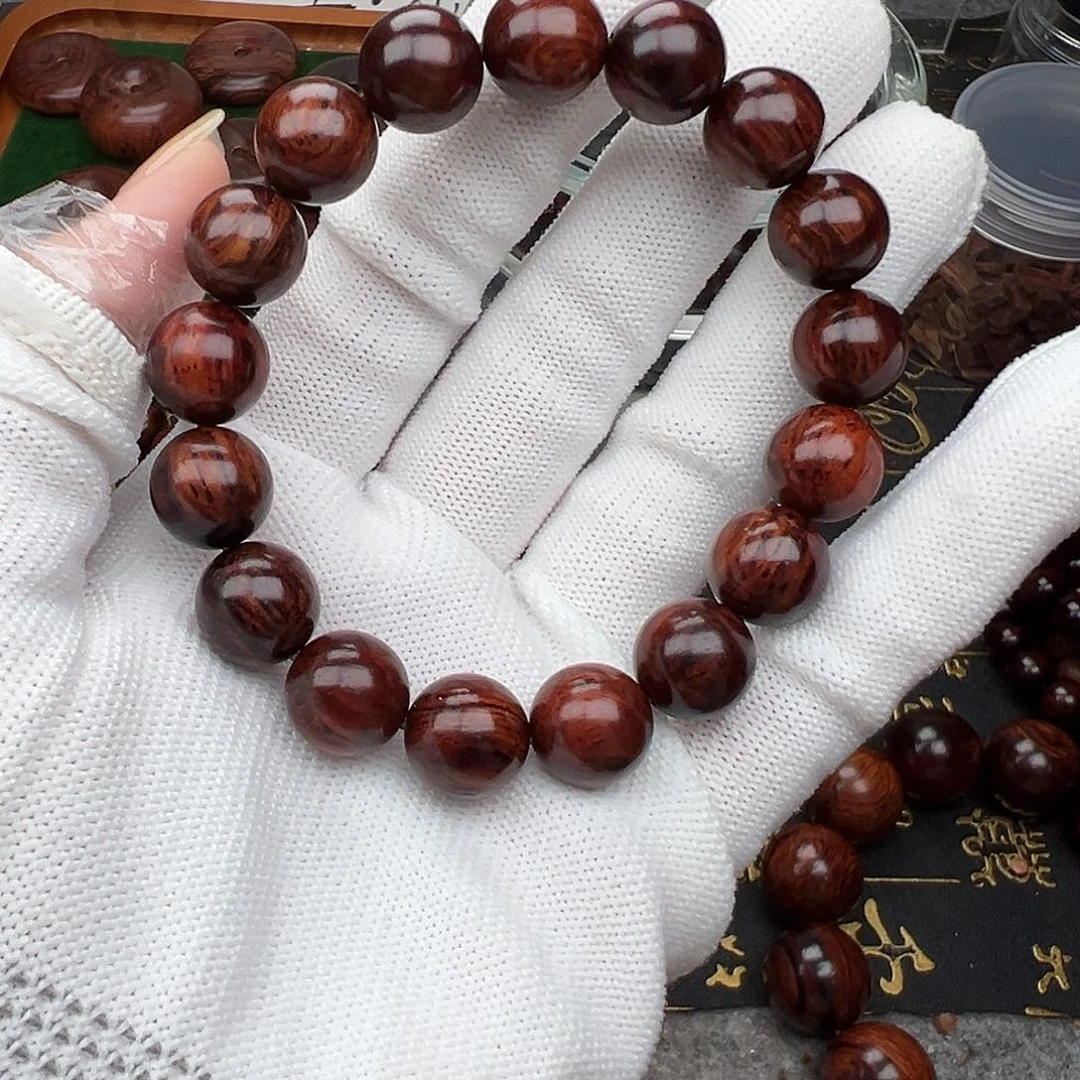 昨***天木1.2海南红降黑金满芝麻纹高货