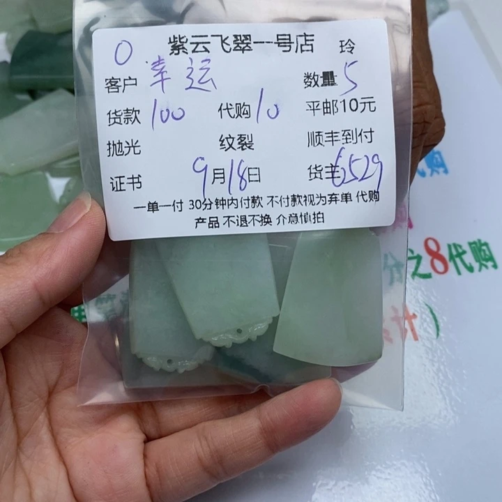 幸***使颈饰未镶嵌翡翠翡翠