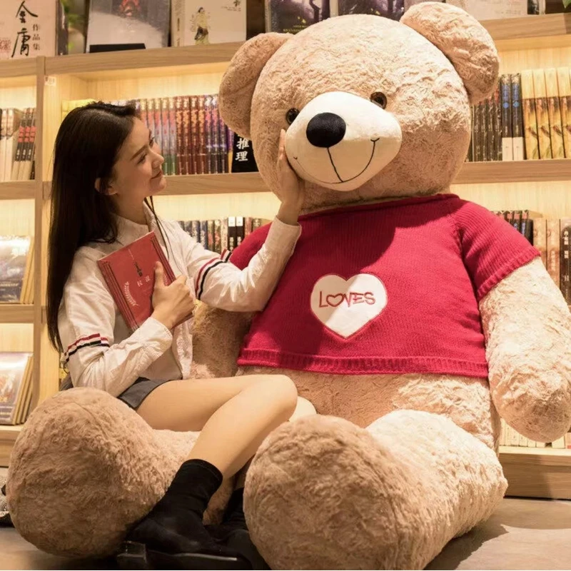 超大大熊泰迪熊猫毛绒玩具抱枕公仔布娃娃睡觉抱抱熊大号玩偶女孩