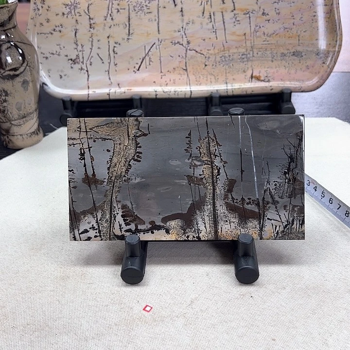 广西石广西天然国画石