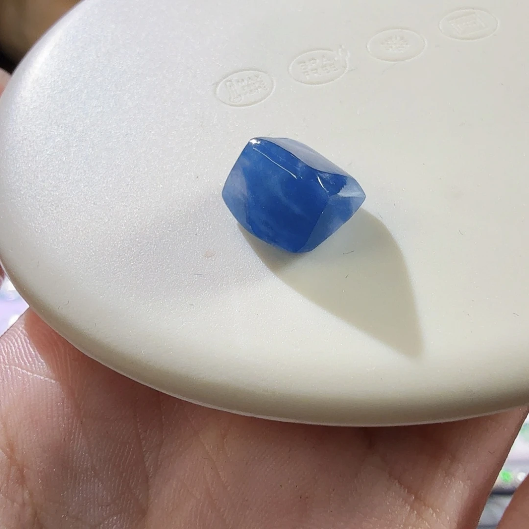 翡翠未镶嵌颈饰梦幻星空蓝紫