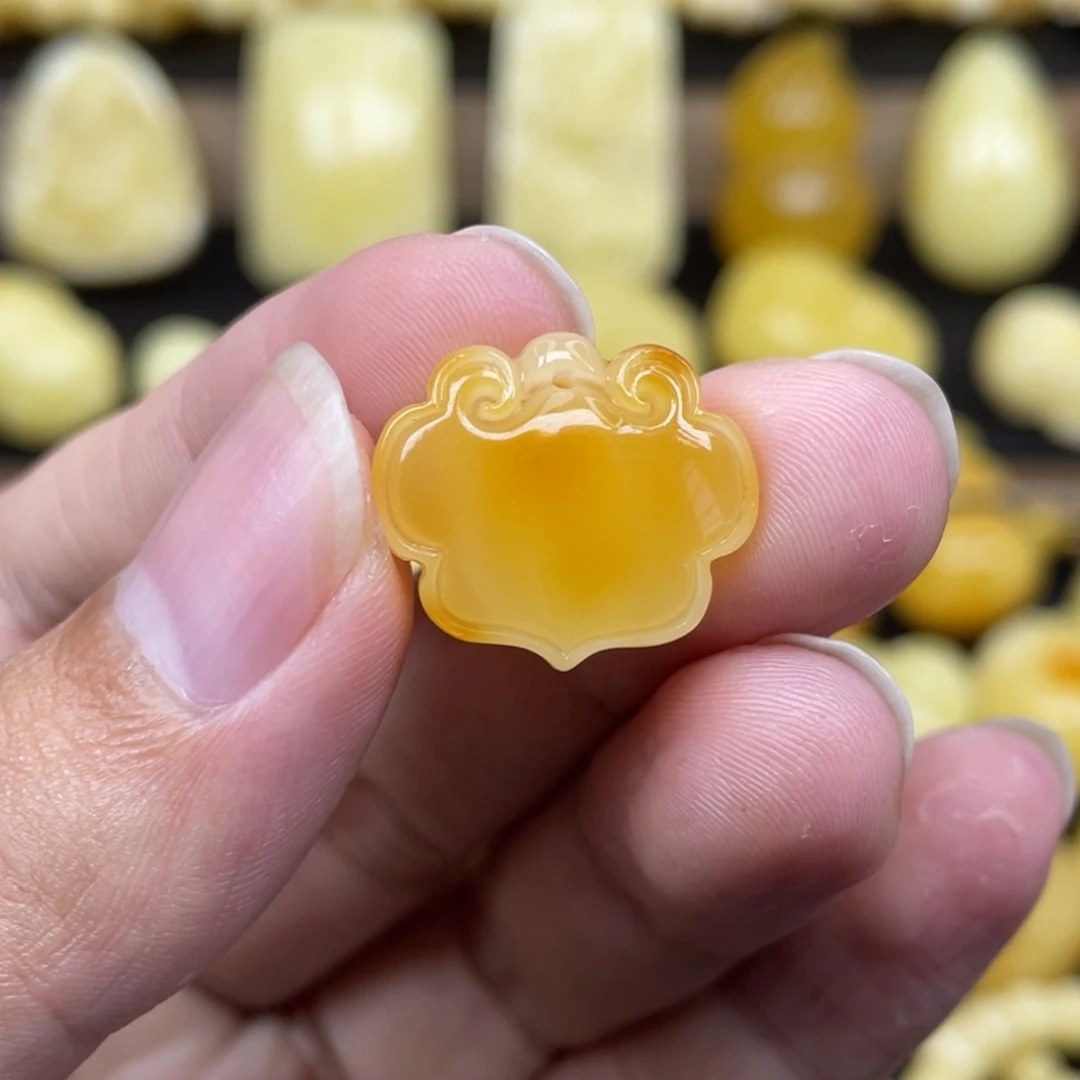 琥珀未镶嵌裸石琥珀蜜蜡