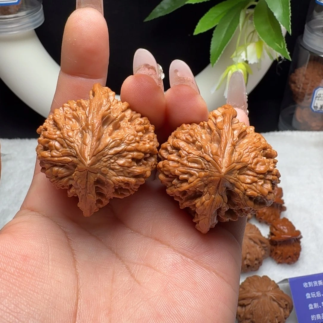 7***7文玩核桃把件满天星42