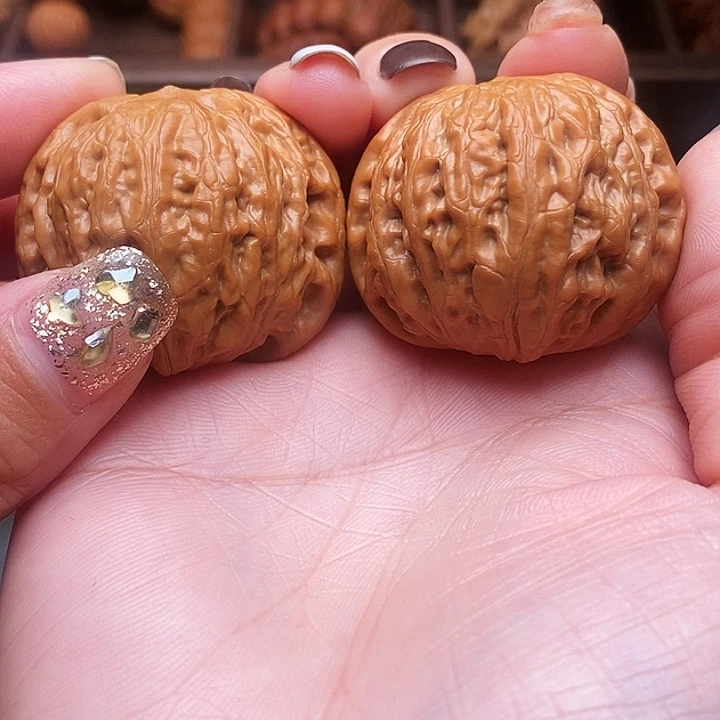 方***儿文玩核桃把件铁锤40