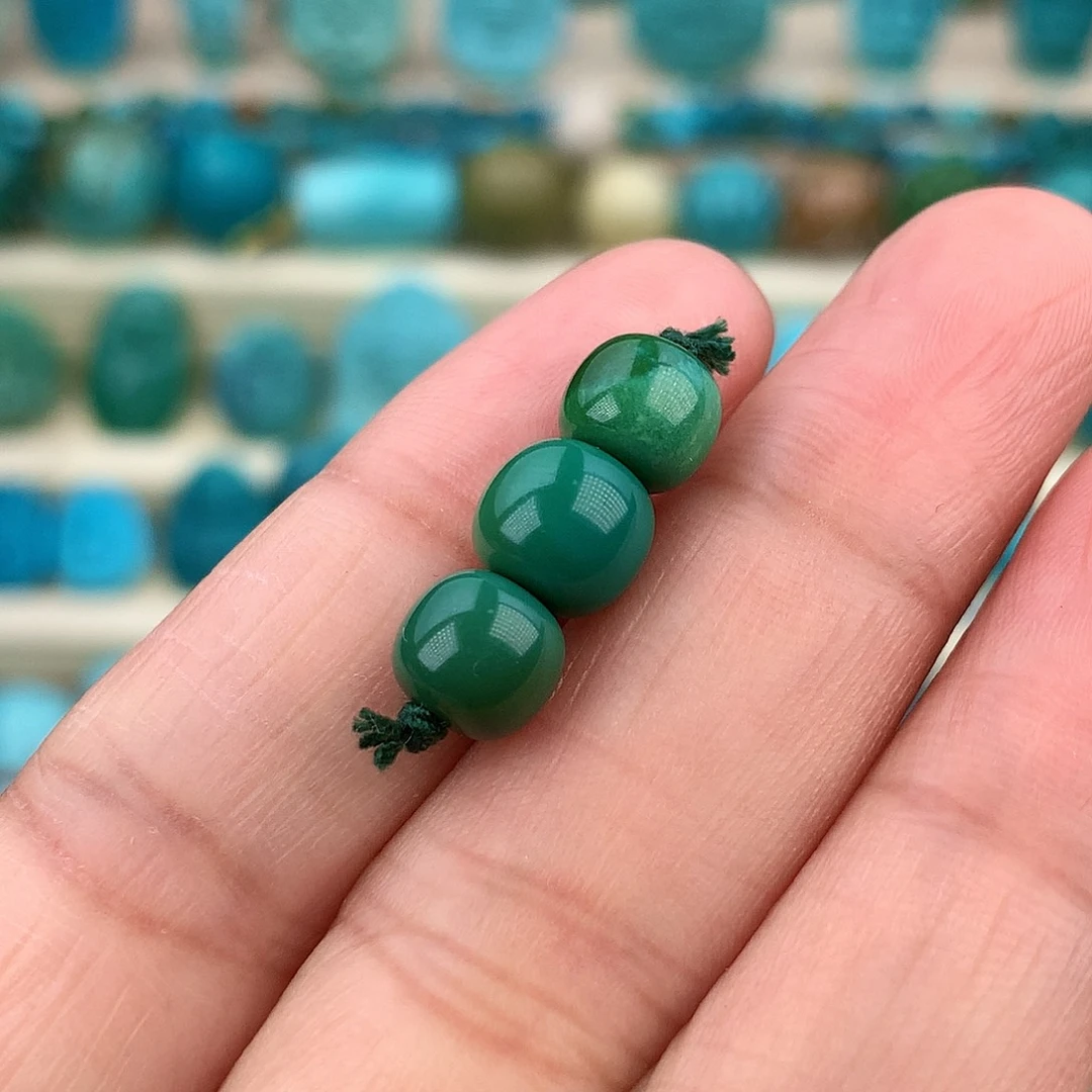 绿松石未镶嵌珠宝奇石7.5-7