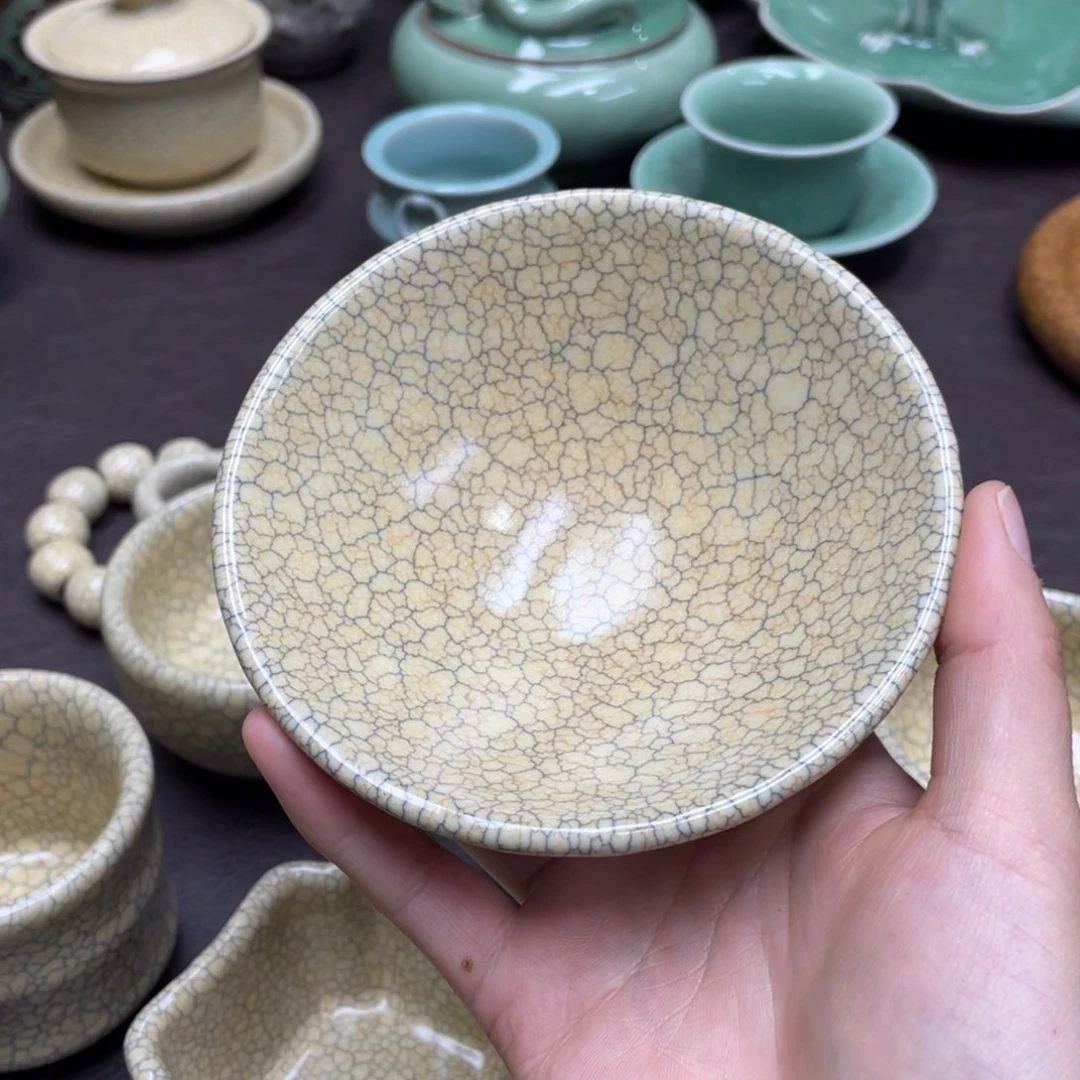 ?****导精品青瓷茶具杯子