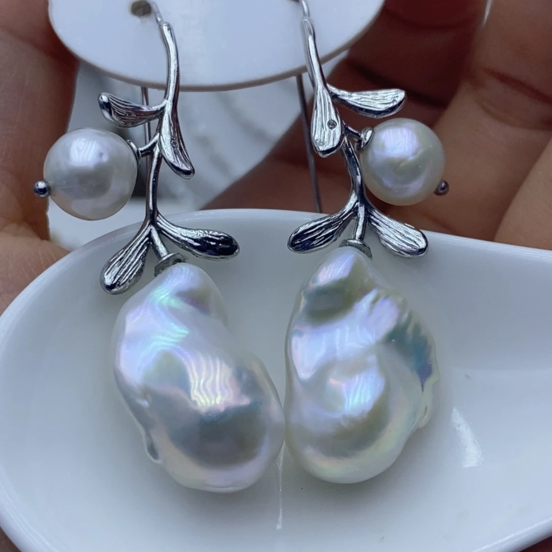 未镶嵌耳饰淡水珍珠