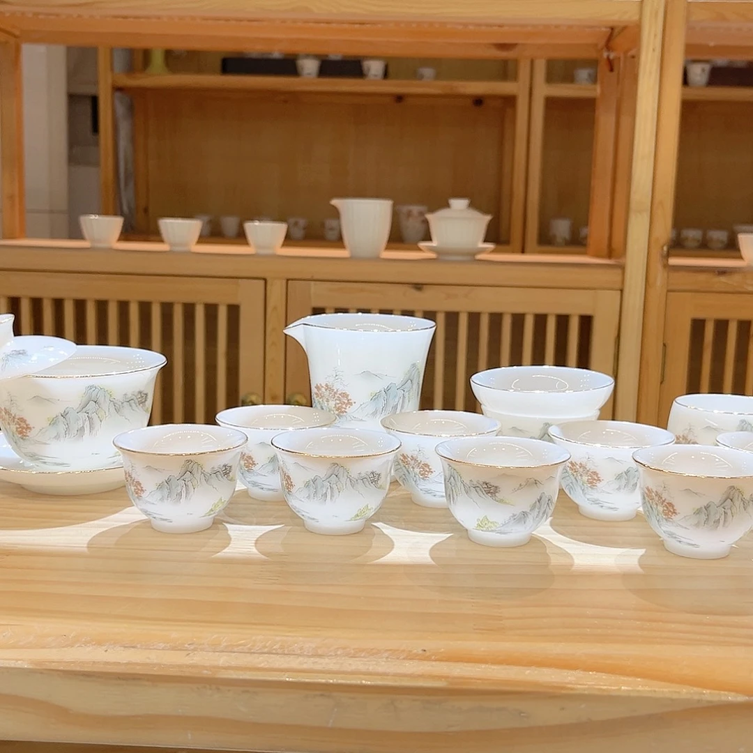 【御瓷斋】璞玉瓷套装