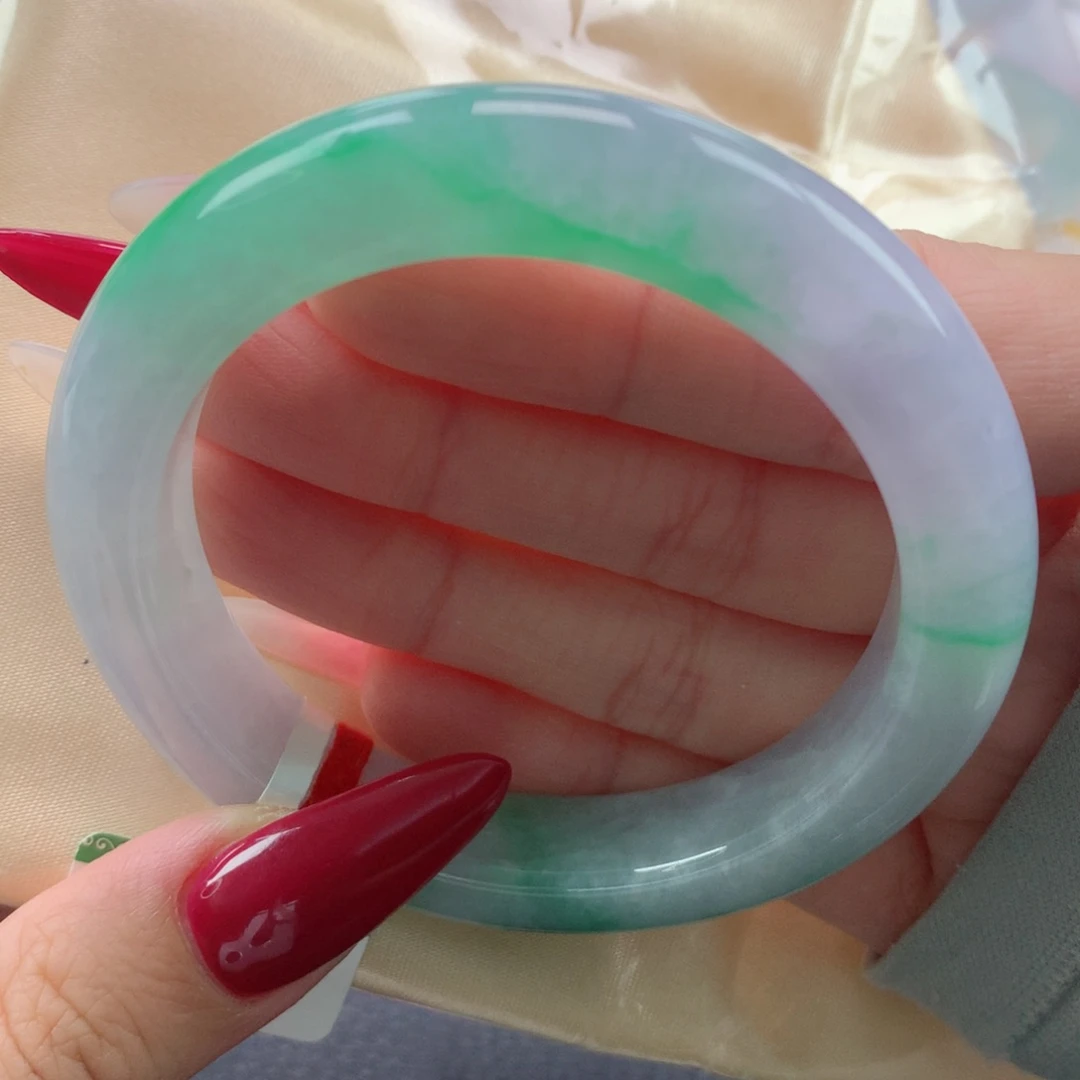 未镶嵌手镯翡翠缅甸天然翡翠A货53