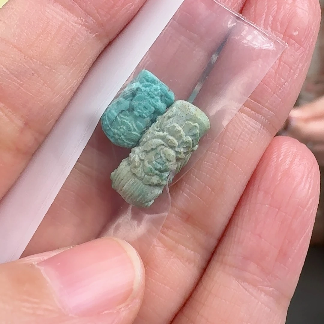 绿松石珠宝奇石未镶嵌