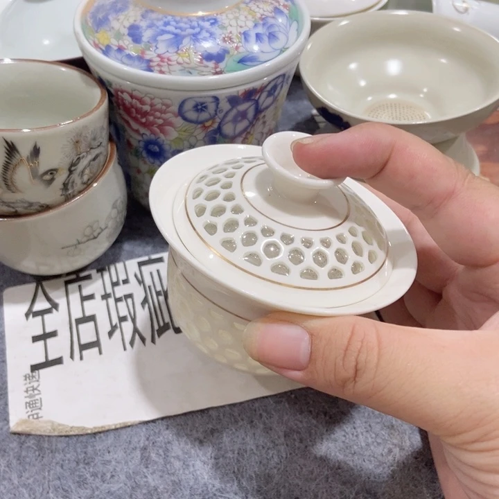 摆件茶具微瑕，介意勿拍