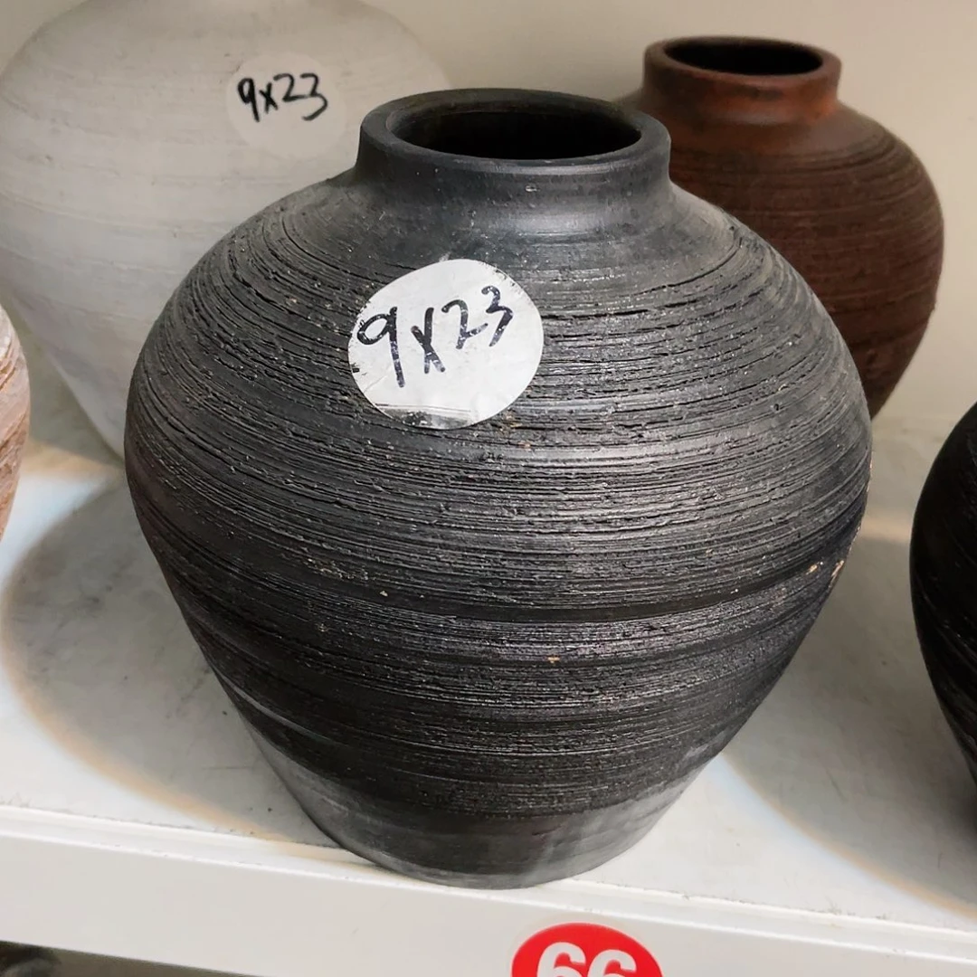 红陶无孔无孔口径9高度24