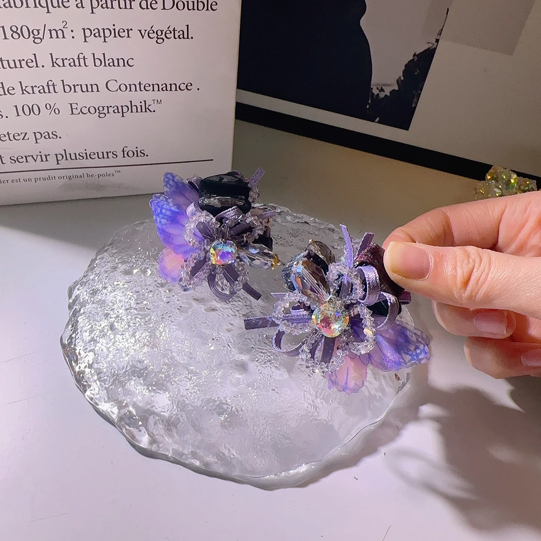 A8540编号紫莹轻奢发饰《小抓夹》