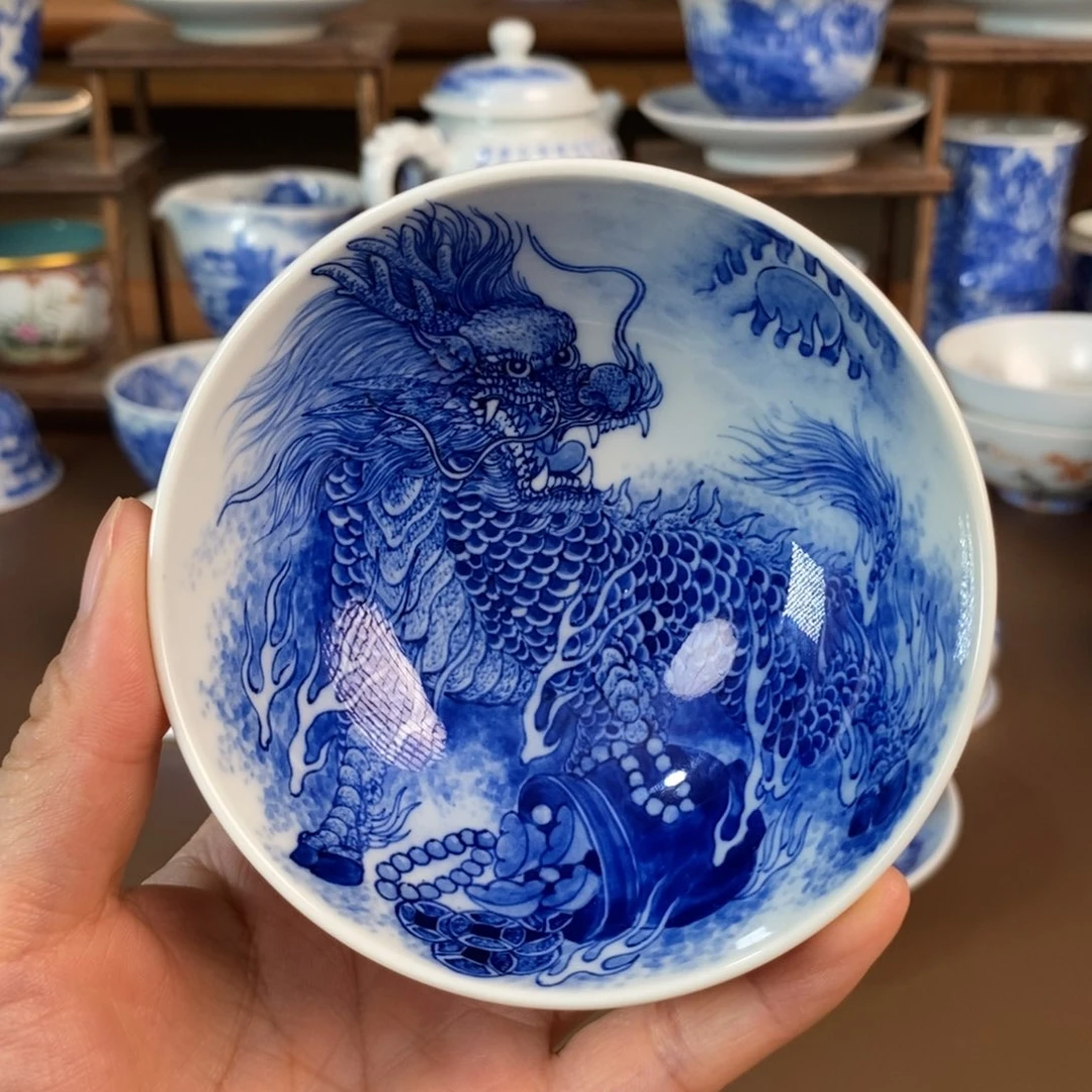 杯景德镇陶瓷手工手绘