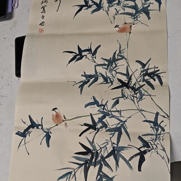 国画贾海瑞老师手绘