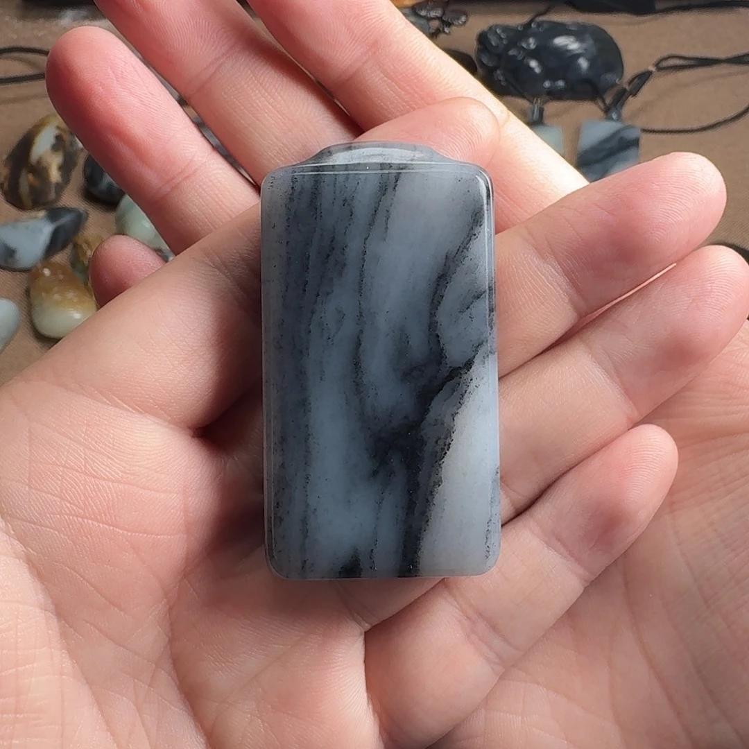 如***梦和田玉未镶嵌吊坠(不含链)