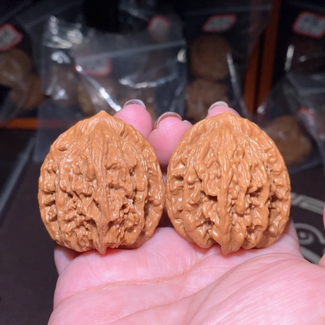 把件文玩核桃虎头