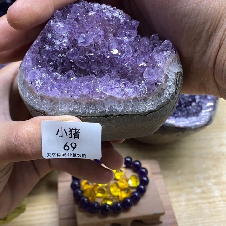 未镶嵌紫晶大型摆件（非配饰）