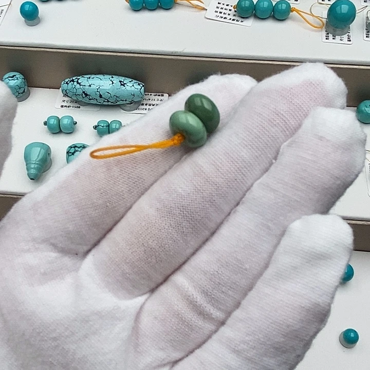 绿松石未镶嵌平安扣