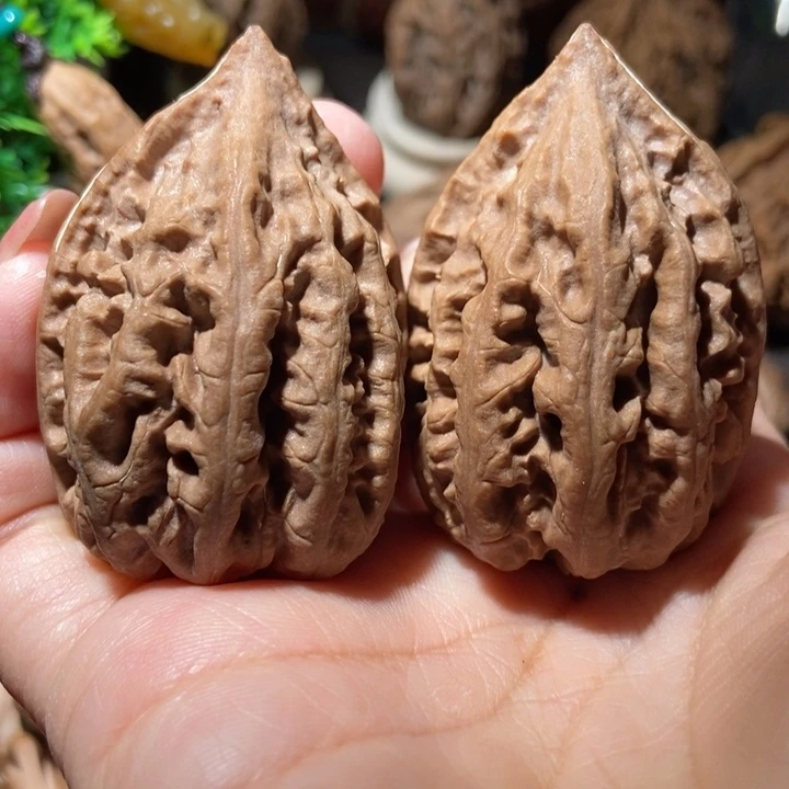 把件文玩核桃东北楸子小雪31