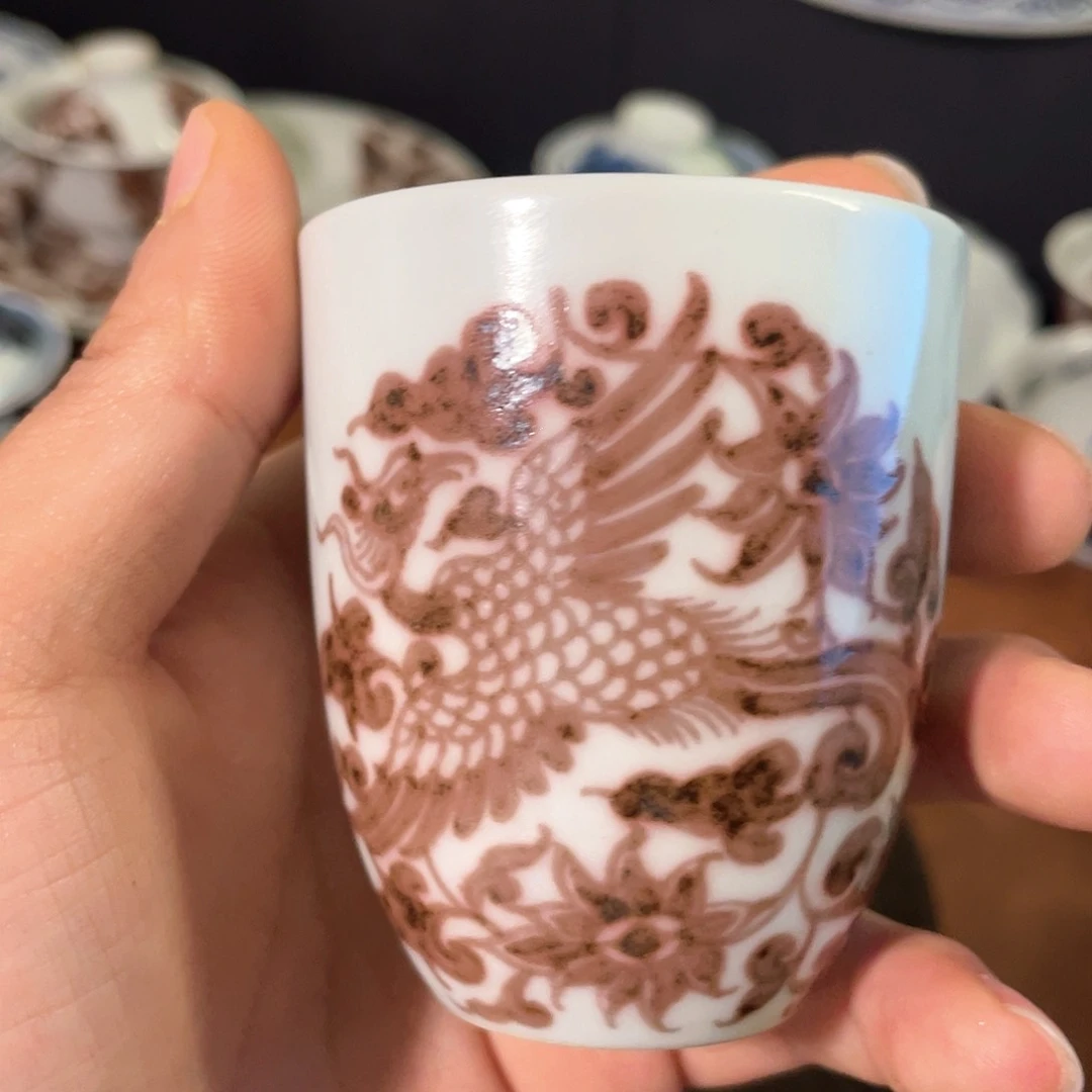 羅*雄景德镇纯手工手绘福利不退换