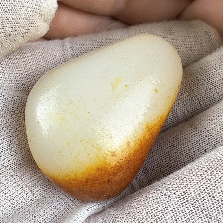 和田玉挂件未镶嵌蔷*