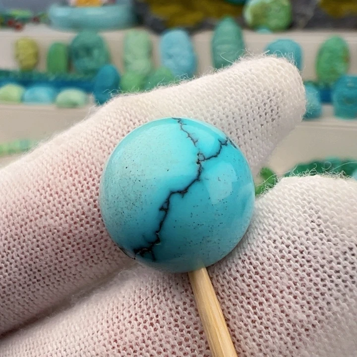 绿松石未镶嵌绿松石主播璐璐