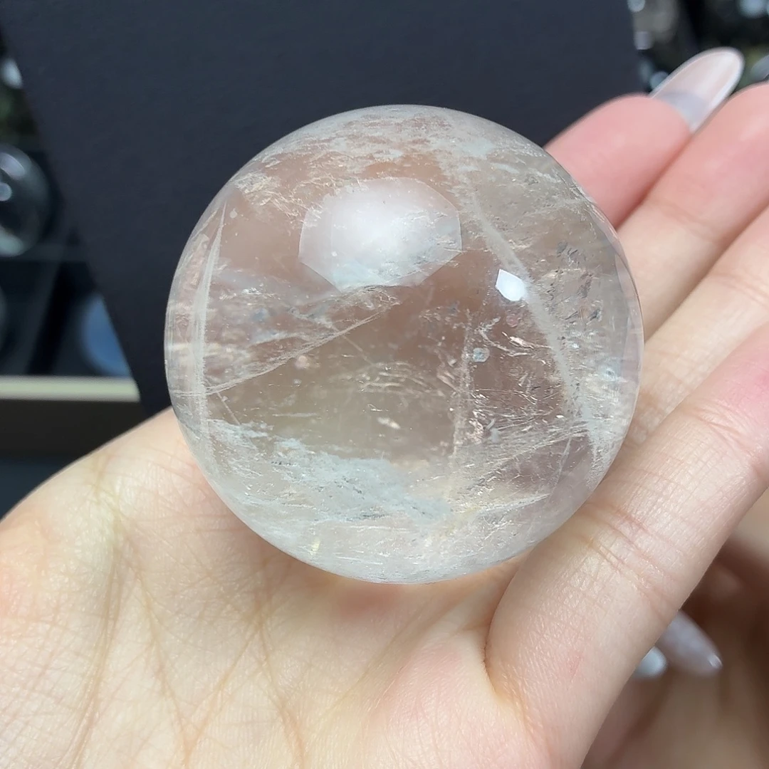 未镶嵌珠宝半成品水晶49.2mm