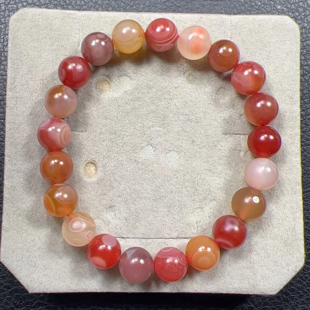 南红玛瑙未镶嵌9+天眼单圈