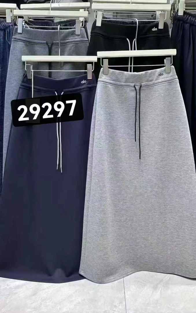 29297 秋冬中长裙高腰百搭半身裙休闲半裙A字显瘦 F85