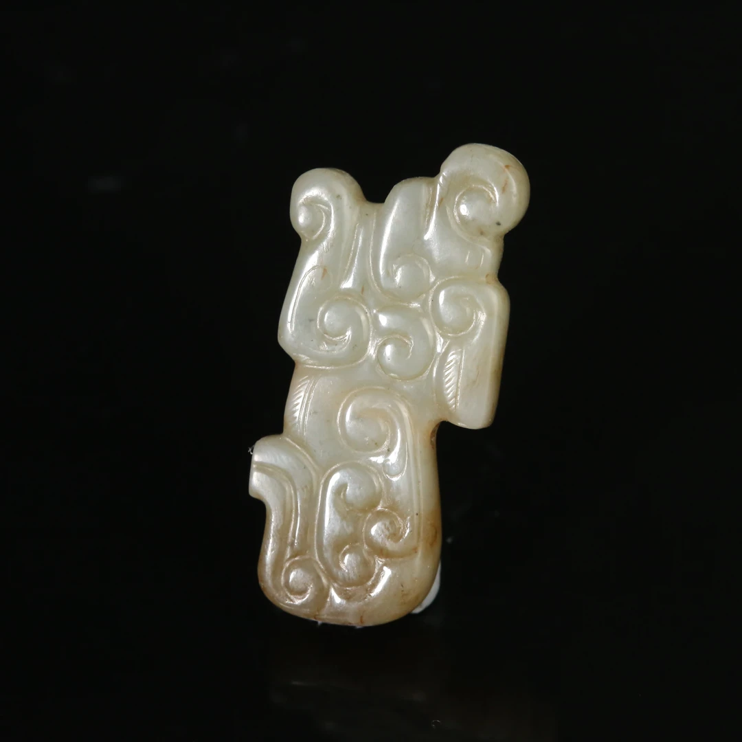 明代和田玉瑞兽WDZC2509211032