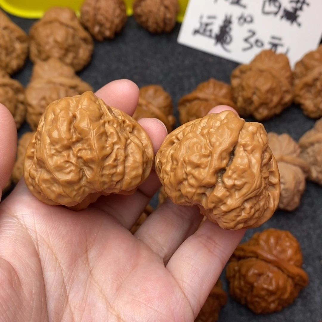 文玩核桃把件因*蛤蟆头41