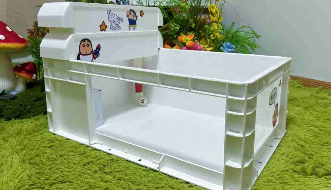 可视窗设计带循环过滤适合家庭龟鱼饲养龟缸周转箱龟缸周转箱鱼缸