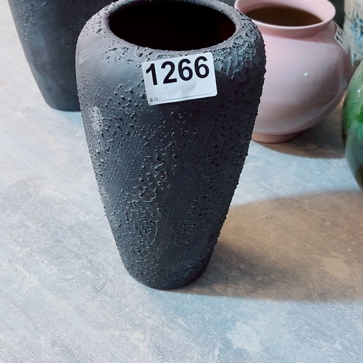 花瓶摆件摆件高29口9。摆件。1266