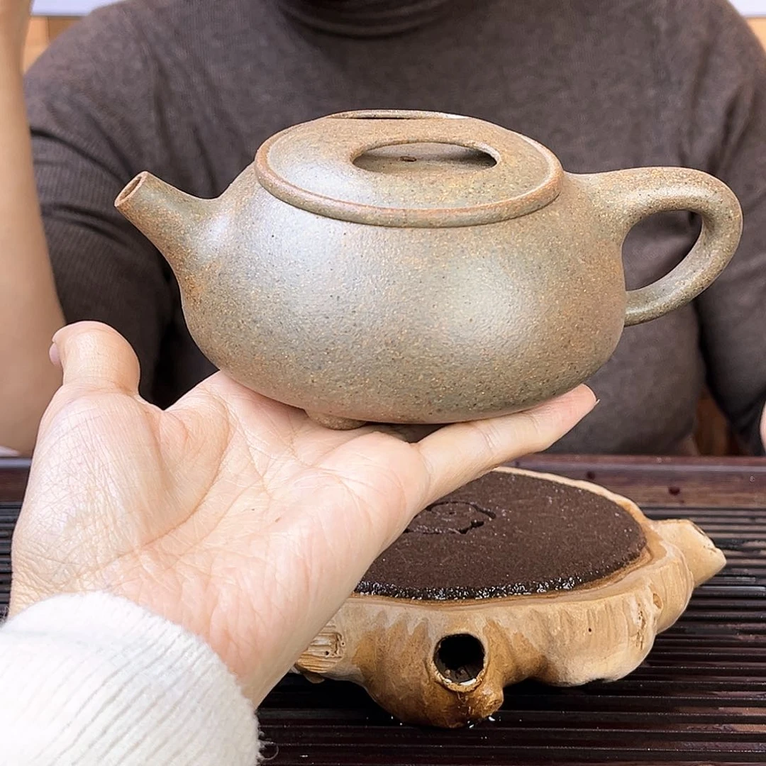紫砂茶壶宜兴段泥