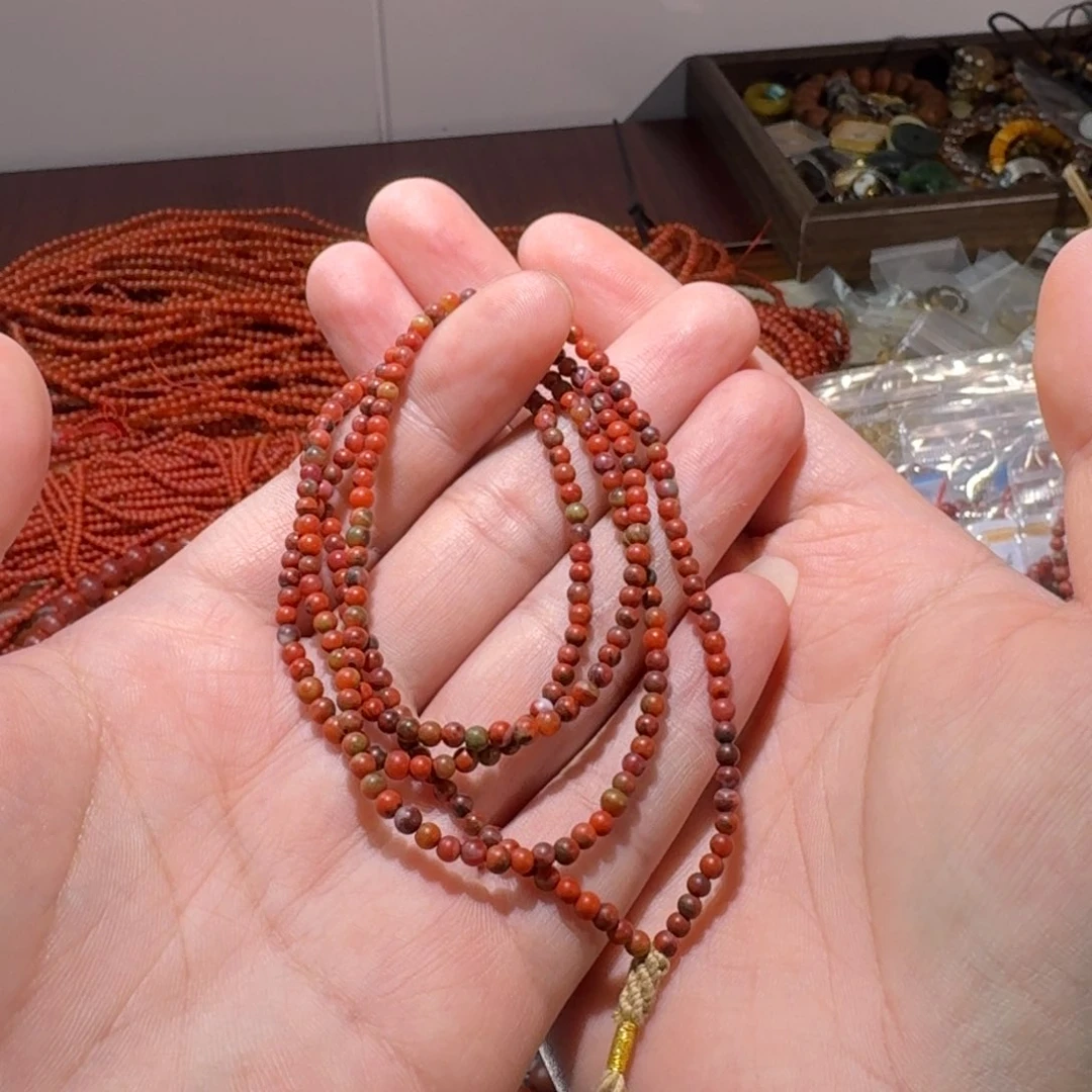 南红玛瑙手链未镶嵌娜****1