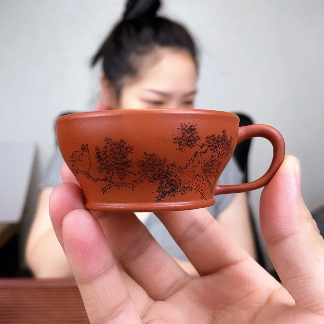 茶杯紫砂今天下午我