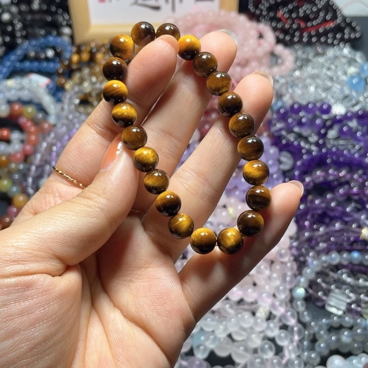 未镶嵌手链水晶黄虎眼