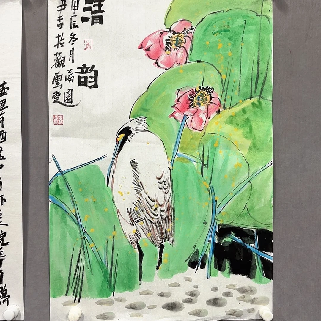 国画国画纯手绘作品请放心去藏