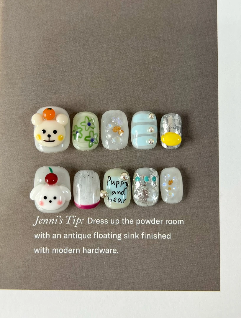 【熊仔】Melody纯手工穿戴甲