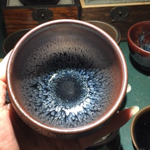 【闪购商品】茶盏建盏主人杯图片款