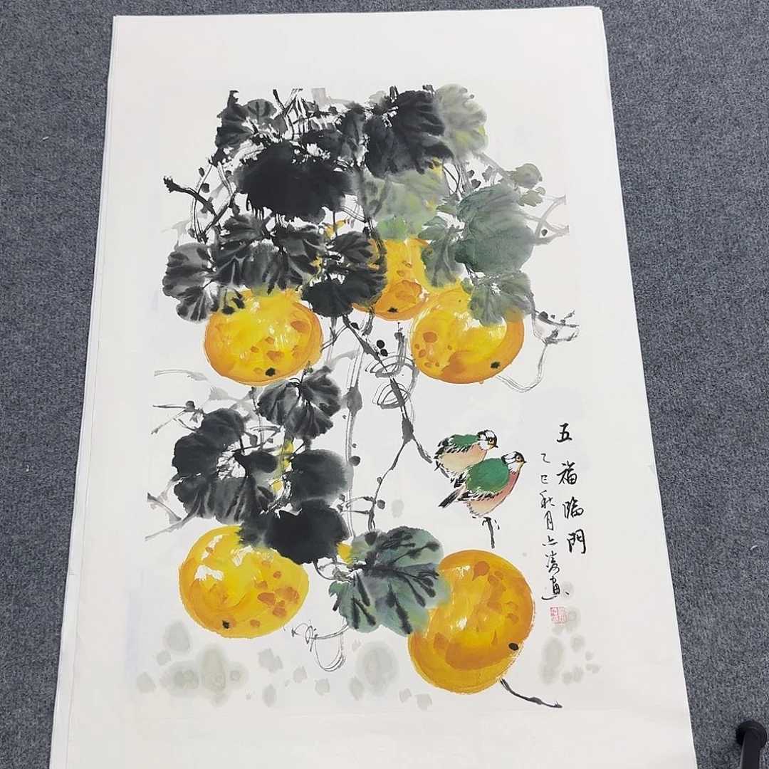 国画68*45纯手绘刘亦凌