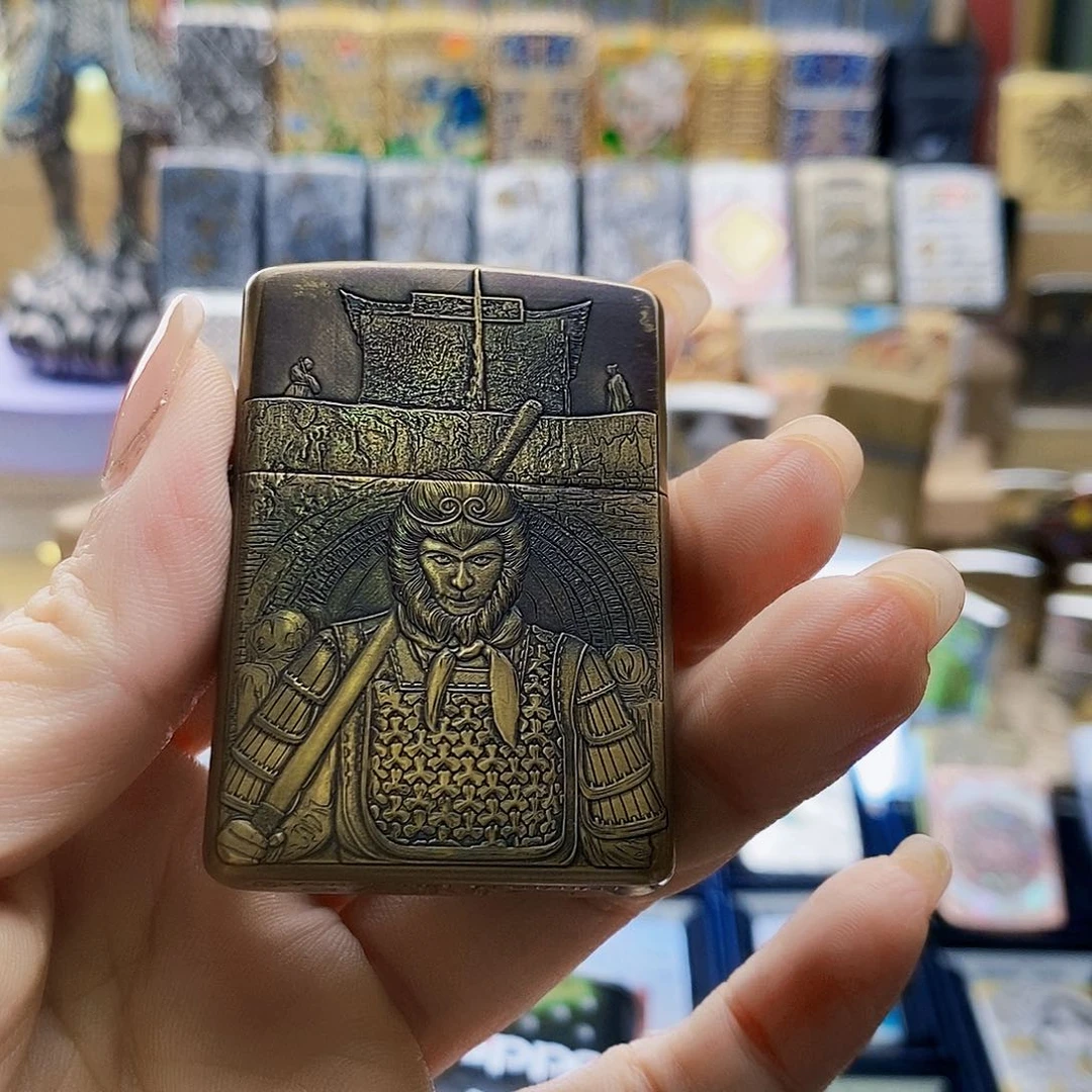 星***7铜千语黄铜一生所爱打火机