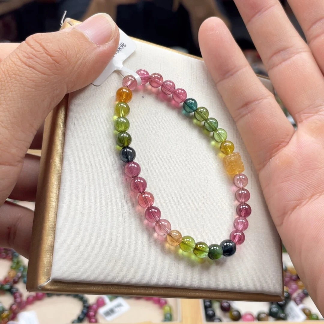 未镶嵌手串碧玺5.8mmmmmmmmm