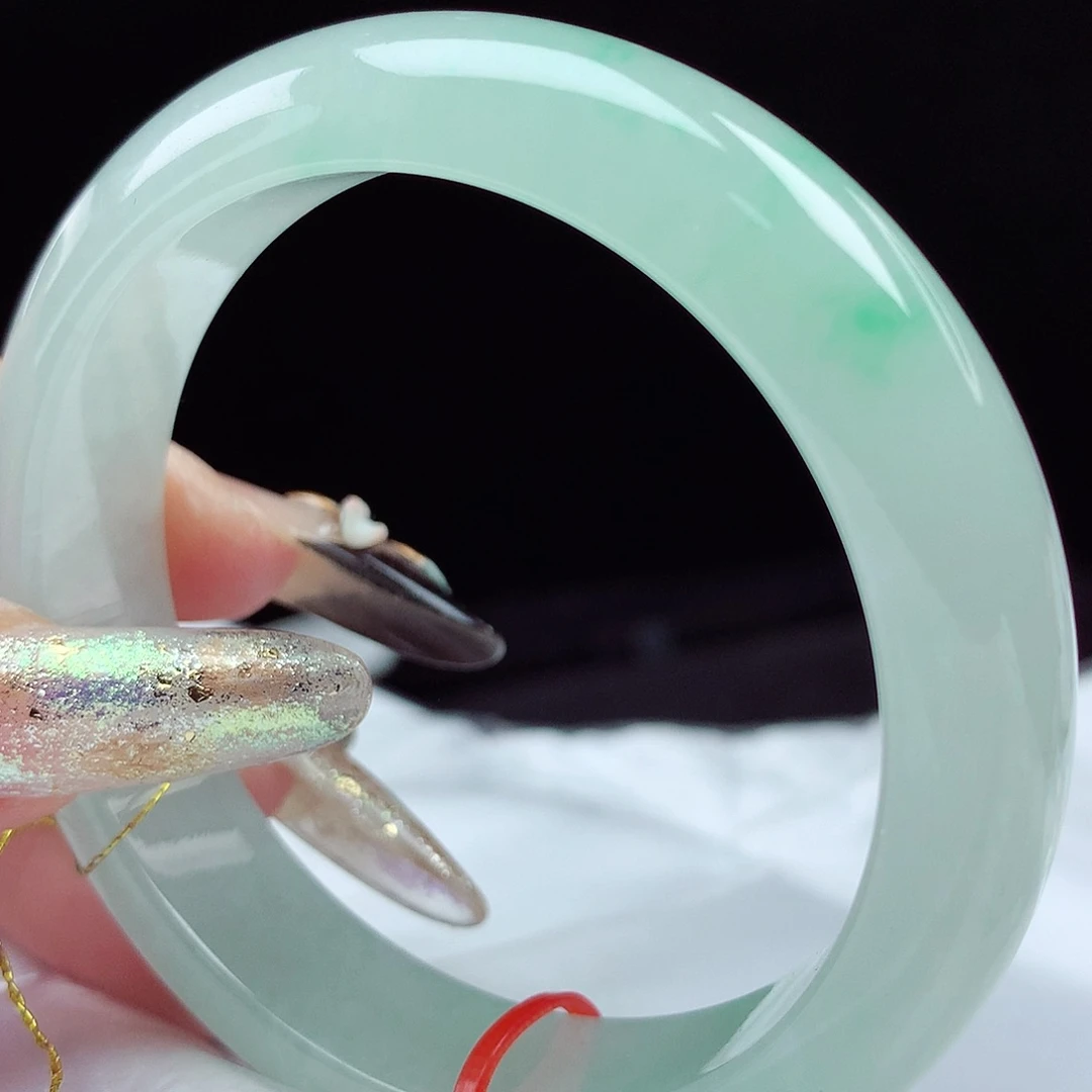 未镶嵌手镯翡翠54圈4885